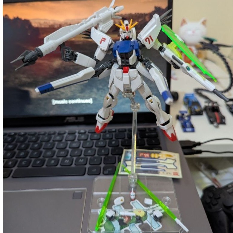 HG UC GUNDAM F91 BANDAI 2ND