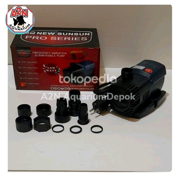 Sunsun JTP 5800 Pro Series Pompa Kolam Ikan Koi Pompa Aquarium - jtp 5800