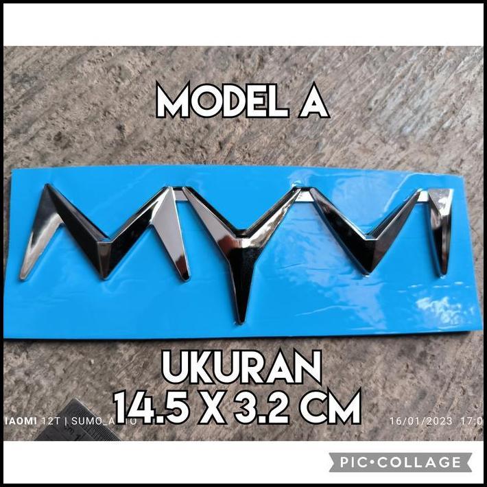 TERBARU EMBLEM TULISAN MYVI PERODUA MYVI SIRION VERSI MALAYSIA 