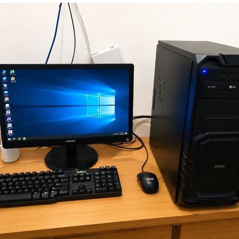 PC KOMPUTER FULL SET SIAP PAKAI