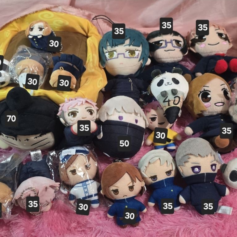 kenjaku panda nobara kugisaki yuuji inumaki toge maki zenin jujutsu kaisen tomonui hugchara capit ro