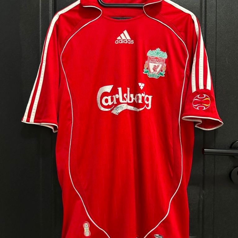 Jersey Original Adidas Liverpool 2006 Home Kit

