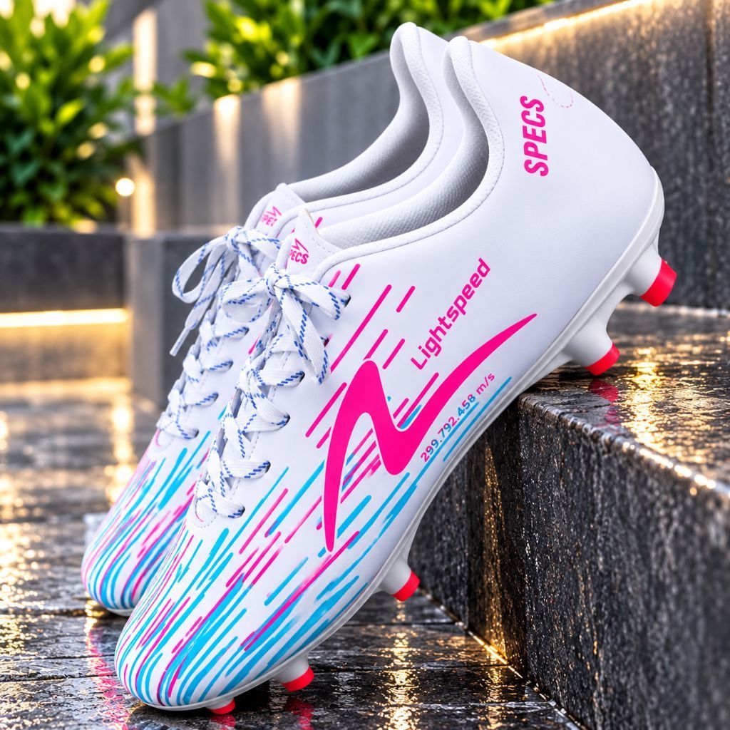Sepatu Specs Lightspeed Reborn Putih Pink  Nyaman Dipakai