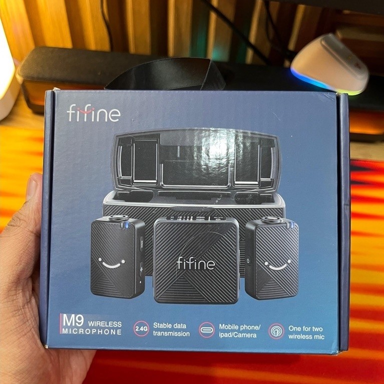 (Ex Review) Fifine M9 Wireless Microphone