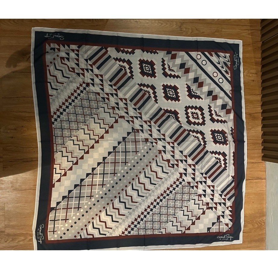 Preloved kerudung second sign