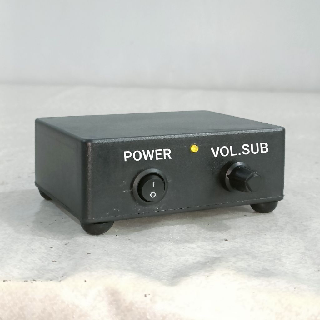 FILTER SUBWOOFER JRC4558 PRE-AMP 12VOLT