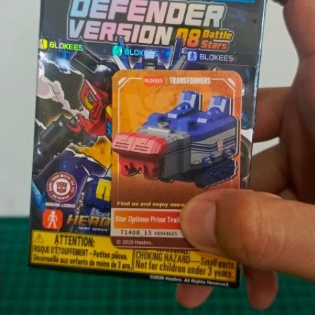 [Second] Blokees Star Optimus Prime Vehicle  transformers Defender Version 08 Battle Stars