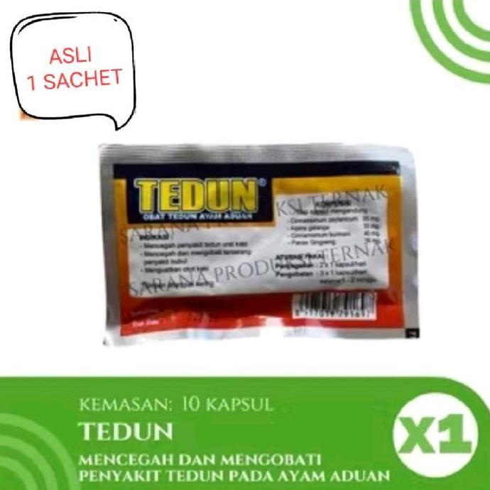 TEDUN SACHET OBAT AYAM SAKIT TEDUN EKA FARMA
