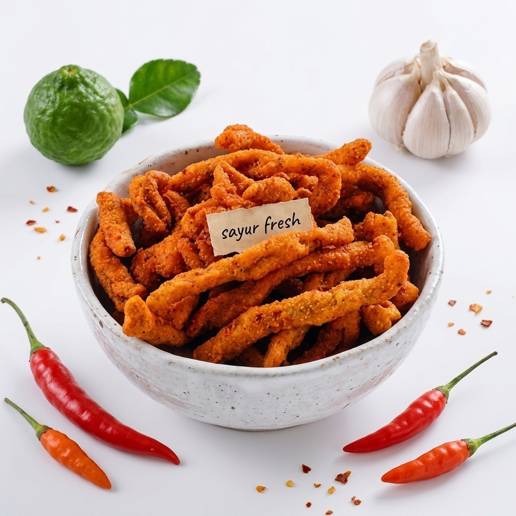 Usus Crispy / Usus Crispy Pedas Daun Jeruk & Usus Crispy Original