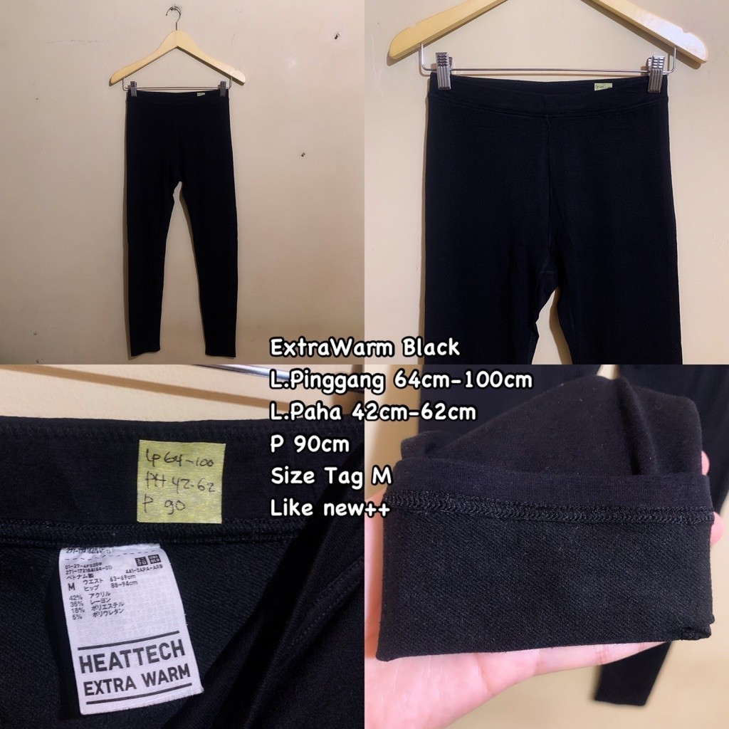 (Part 1) UNIQLO HEATTECH EXTRA WARM & ULTRA WARM Women Long John Thermal Legging Pants