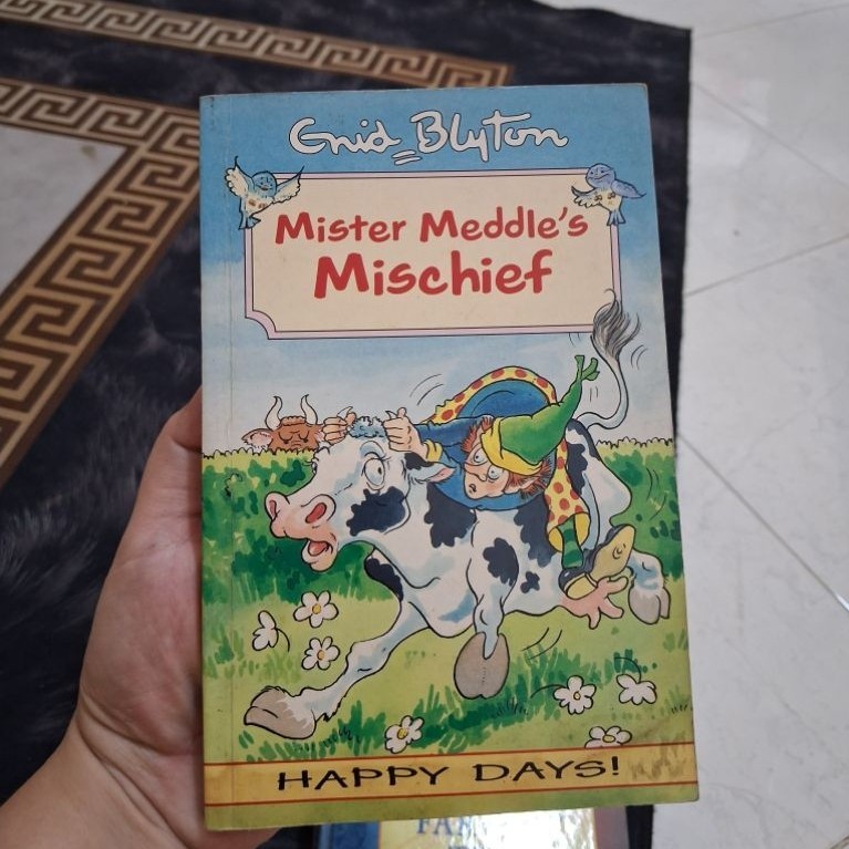 Original buku mister meddle's mischief guid blyton