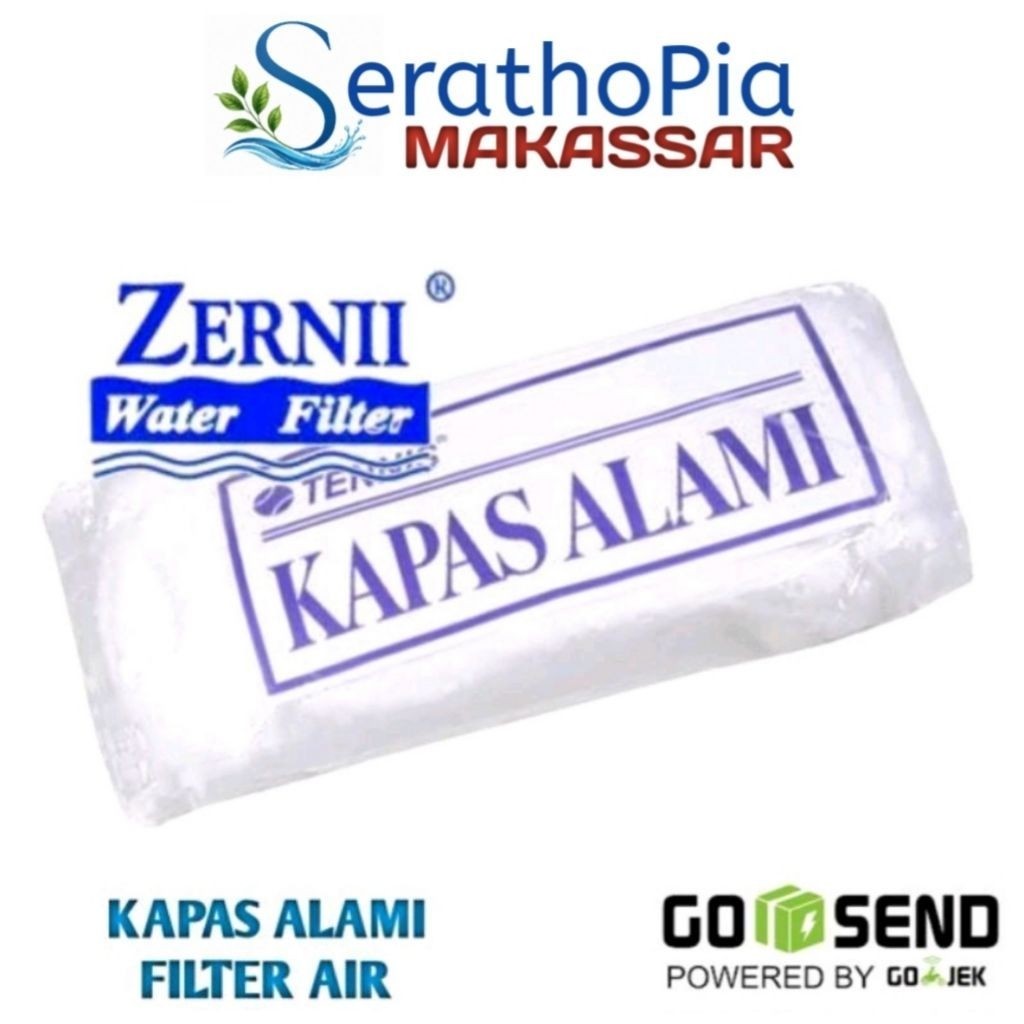 Makassar Kapas alami refill filter air zernii kapas cadangan untuk filter air zerni
