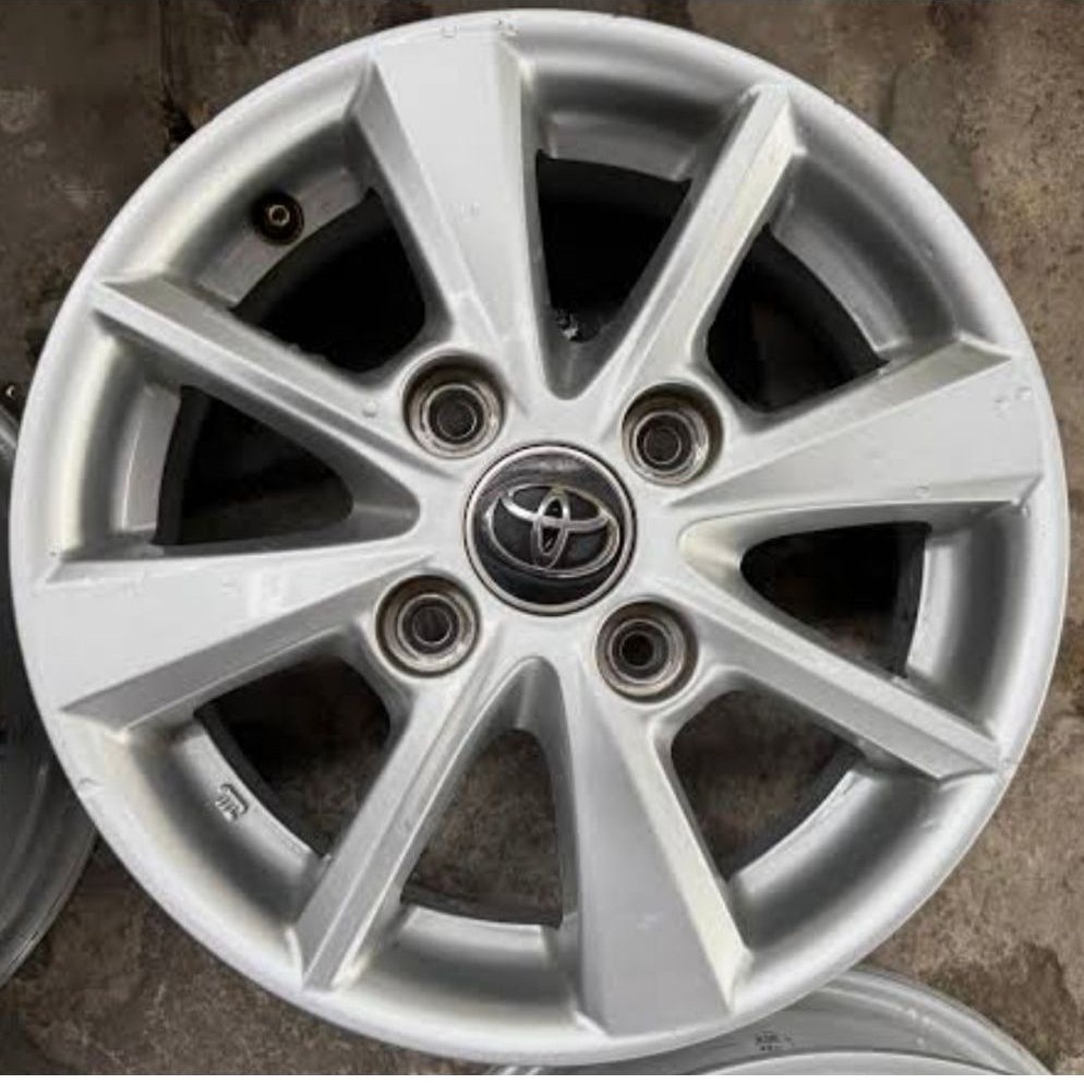 velg r14 pcd 4 x114 original toyota avanza satuan