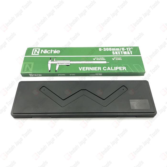 NICHIE Sigmat Analog 12 Inch Besi - Jangka Sorong Sketmat Vernier Caliper Pengukur Ukur Dimensi