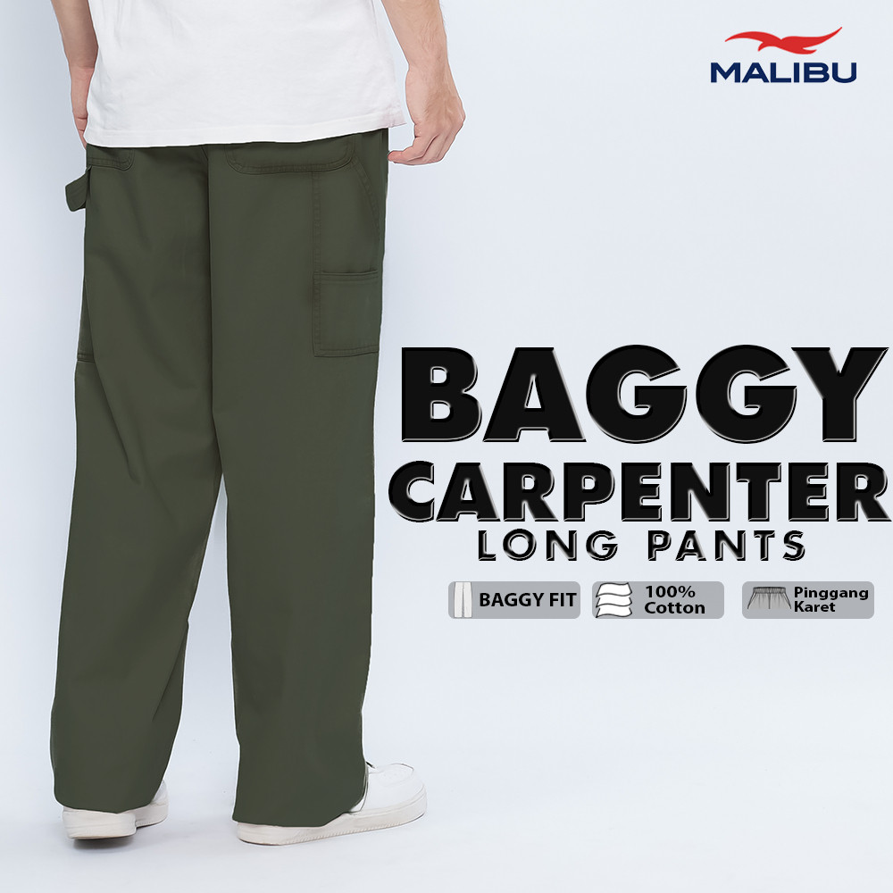 Malibu Celana Panjang Baggy Carpenter Long Pants