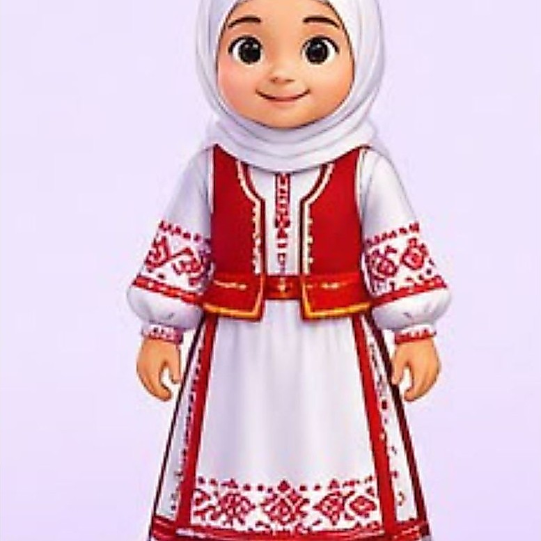 BELARUS kostum anak Negara Belarus