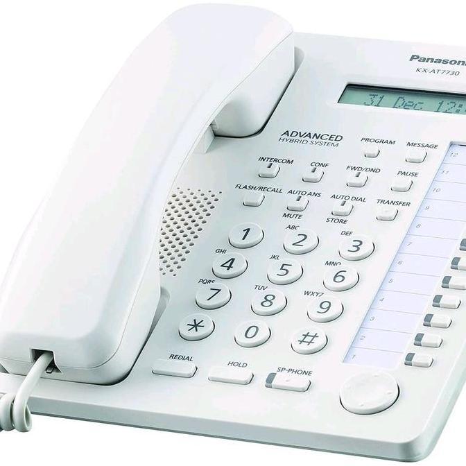 Telepon Kabel Panasonic KX-AT7730 Digital Telepon KX-AT7730
