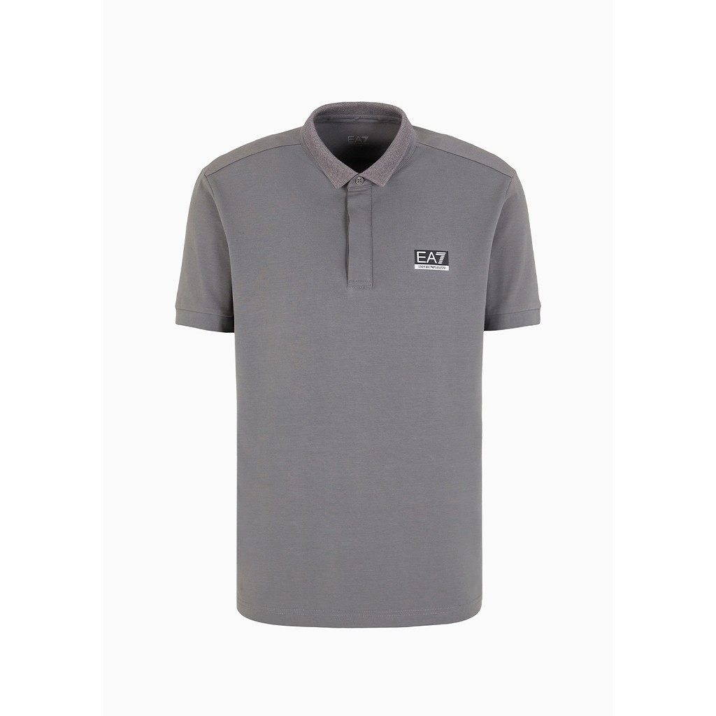 EA7 EMPORIO ARMANI NATURAL VENTUS POLO SHIRT