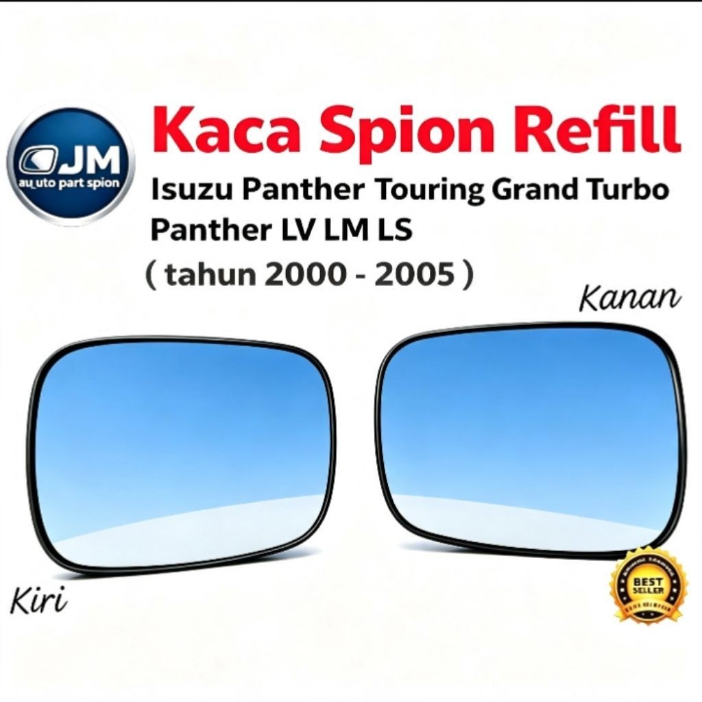 Kaca Spion Mobil Isuzu : Panther Touring Grand Turbo Panther  LV LM LS ( Tahun 2000 - 2005 )