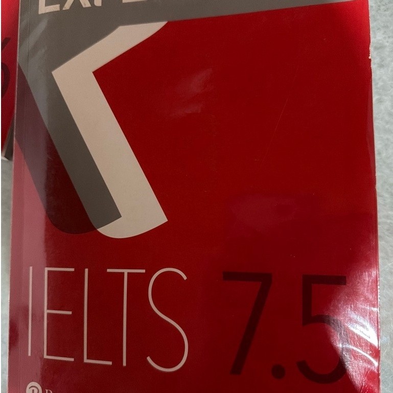 Expert IELTS 7.5 coursebook preloved original pearson