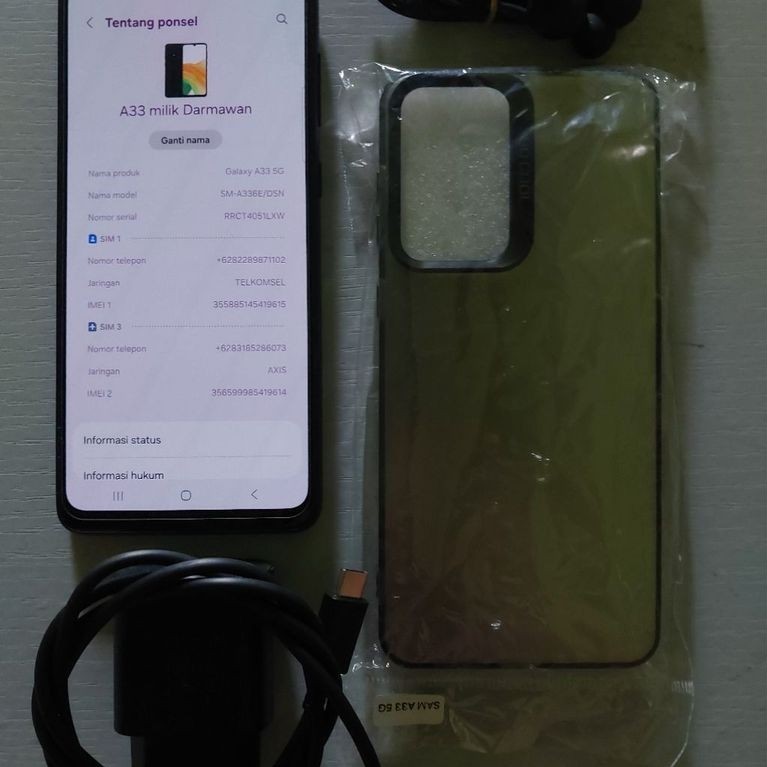 Samsung A33 5G 8/128GB Mulus Nominus | Second Bekas