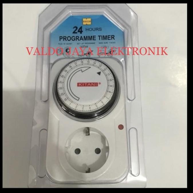 Timer Kitani Manual 24 Jam Stop Kontak Timer