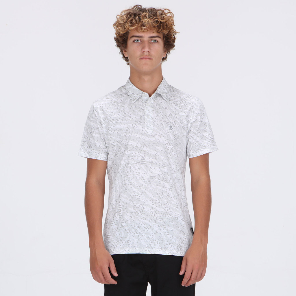 VOLCOM - MPL HORTON SHORT SLEEVE POLO WHITE