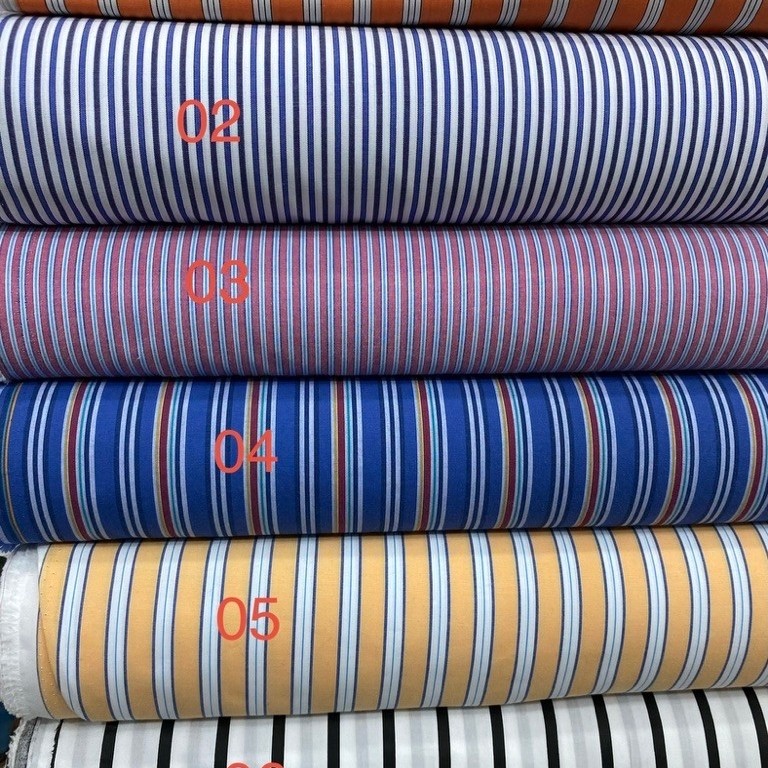 KAIN KATUN MULTI ITALY DOBY SALUR PREMIUM COTTON IMPORT