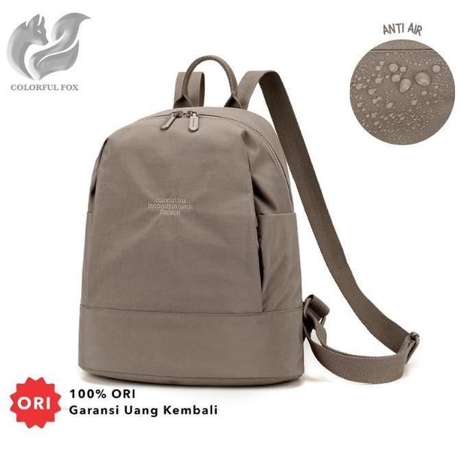Tas Ransel Wanita Backpack Wanita Remaja Anti Air COLORFUL FOX 1260