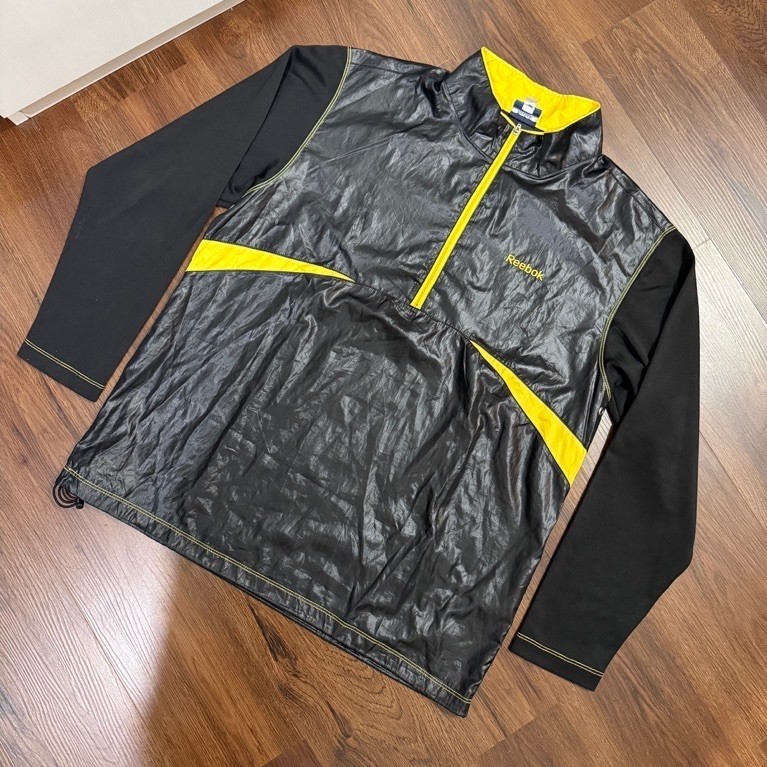 Reebok vintage half-zip windbreaker original running training