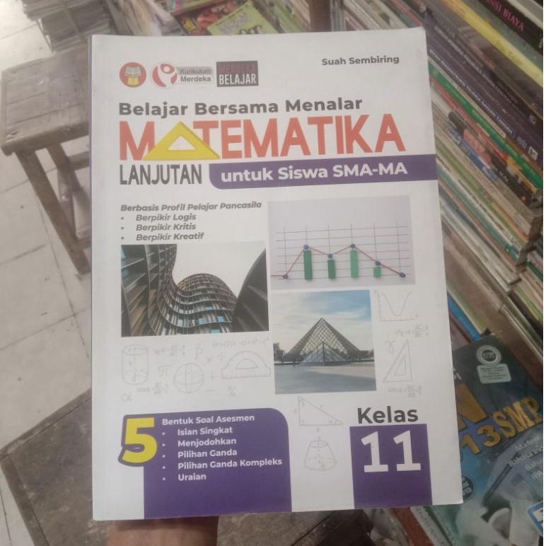 Belajar Bersama Menalar Matematika Lanjutan Xl SMA.Kurikulum Merdeka.