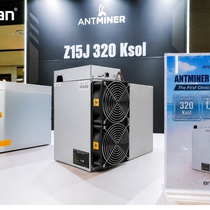 Antminer Z15J 320Ksol Zec Miner Equihash 1700w