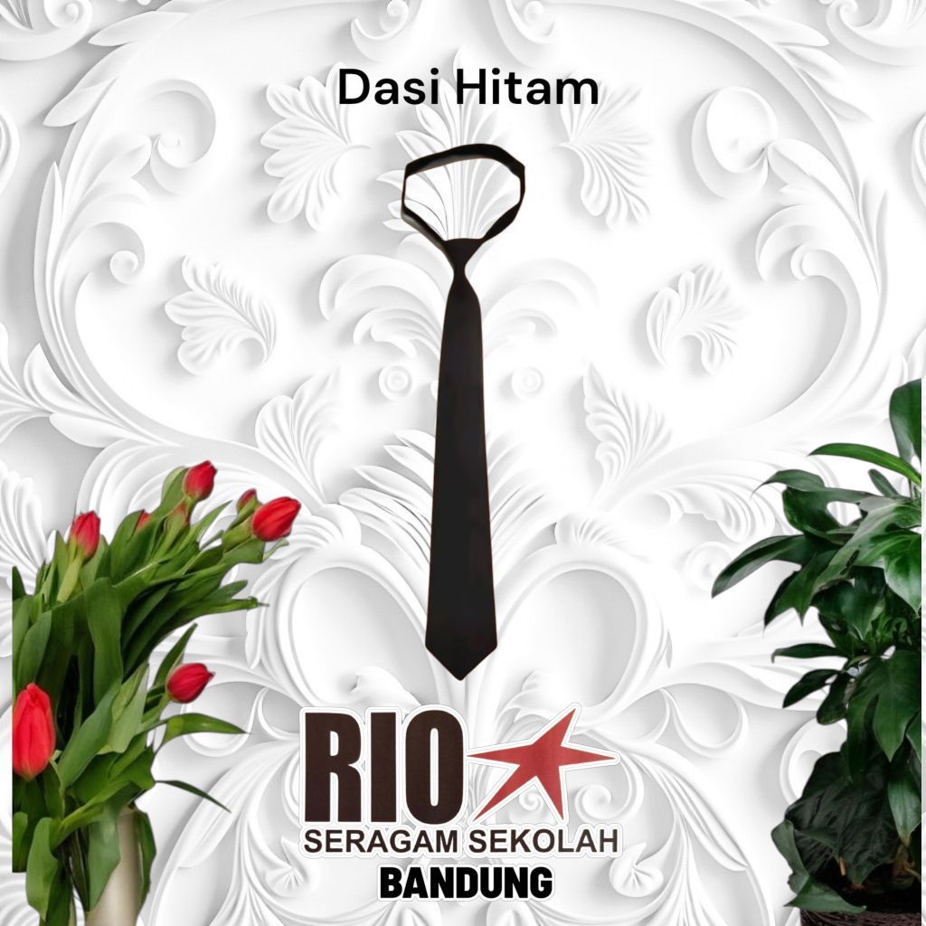Dasi Hitam Ospek Dasi Hitam Paskibra Dasi Hitam Kerja Dasi Hitam Polos