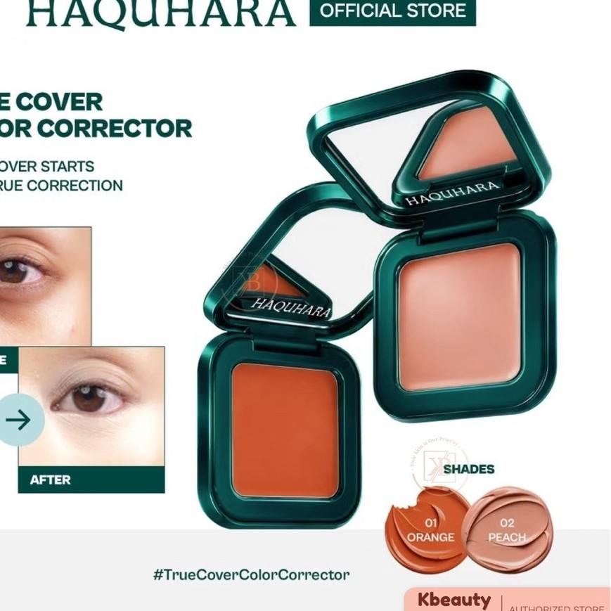 Haquhara Dark Away Creamy Blend Color Corrector / Corrector Concealer / Corrector Orange / Corrector