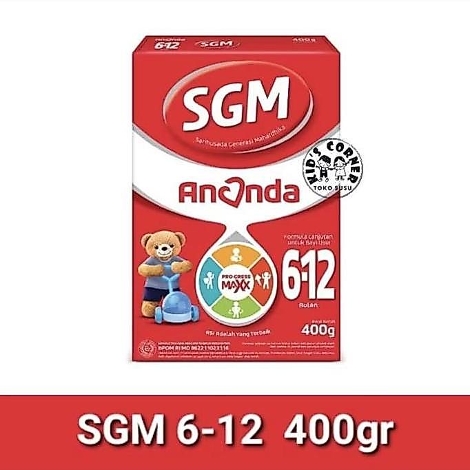 SGM 400GR (2BOX) 1+,3+,5+ MADU, VANILA, COKLAT/ SOYA 0-6, 6-12 400GR, 200GR(SGM)