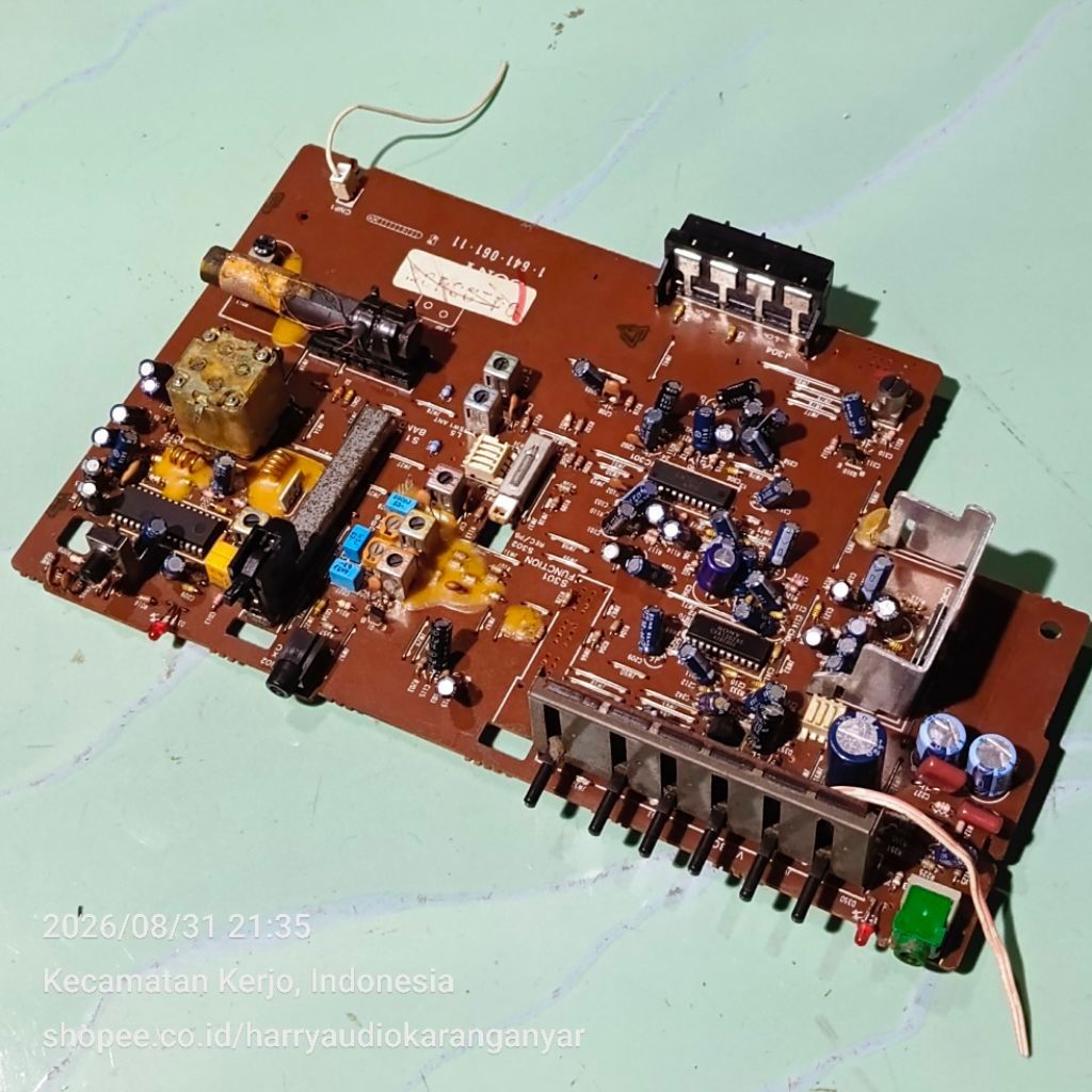 BELUM DITEST  Modul Radio IC SONY CXA1238S + Power-Amp Ori Lepasan – Dikirim Sesuai Foto
