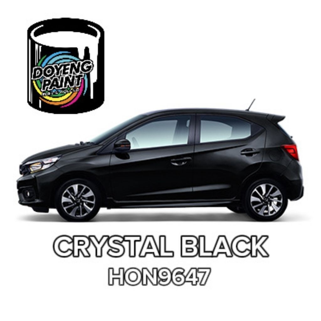 Cat PU Crystal Black Brio kode HON9647 - DP LAVA
