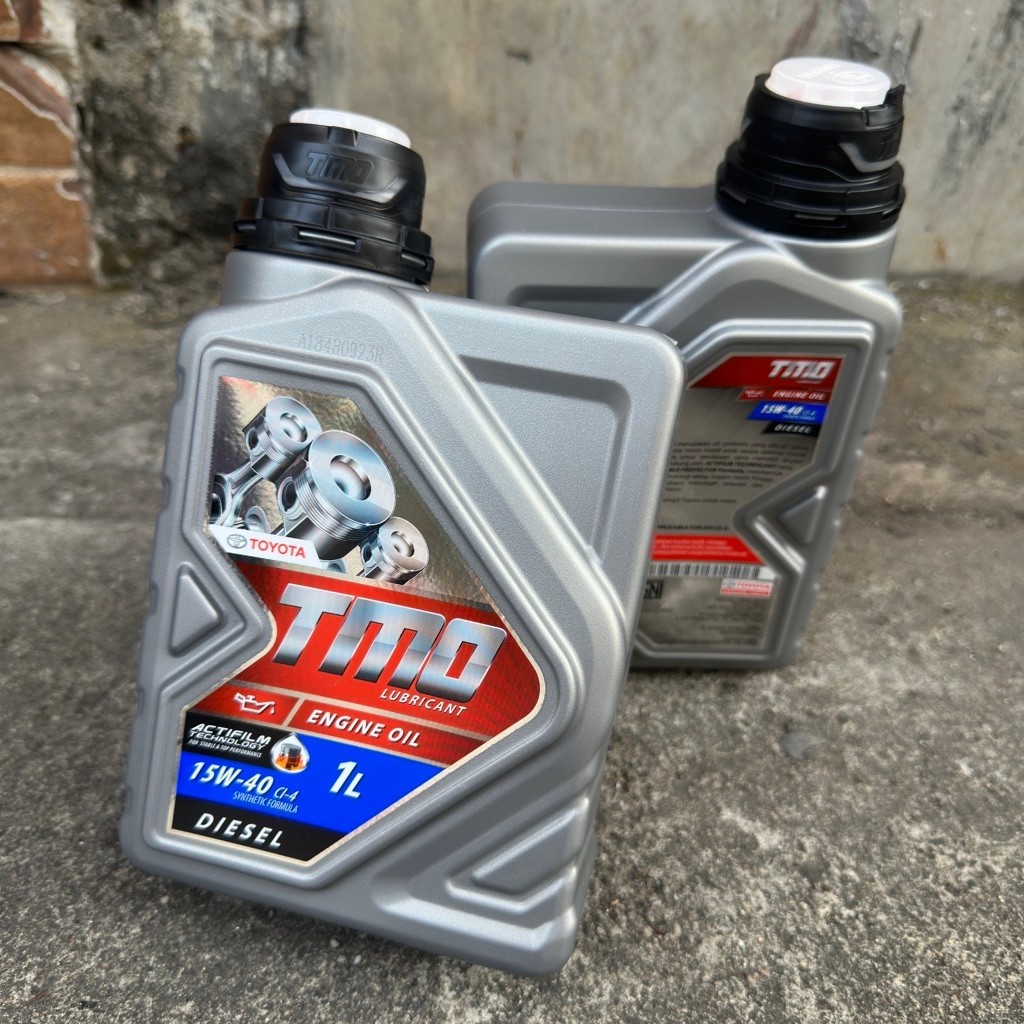 Oli Mesin TMO Disel 15W-40 CI-4 isi 1 Liter No Part O8880-83351/O8880-80199 Produk Original Toyota