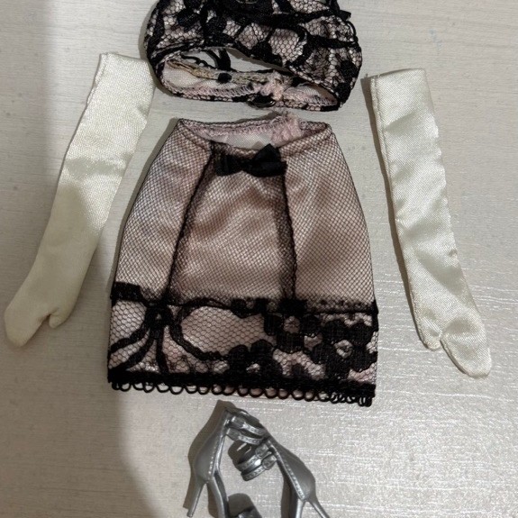 set baju barbie silkstone, mtm, muse