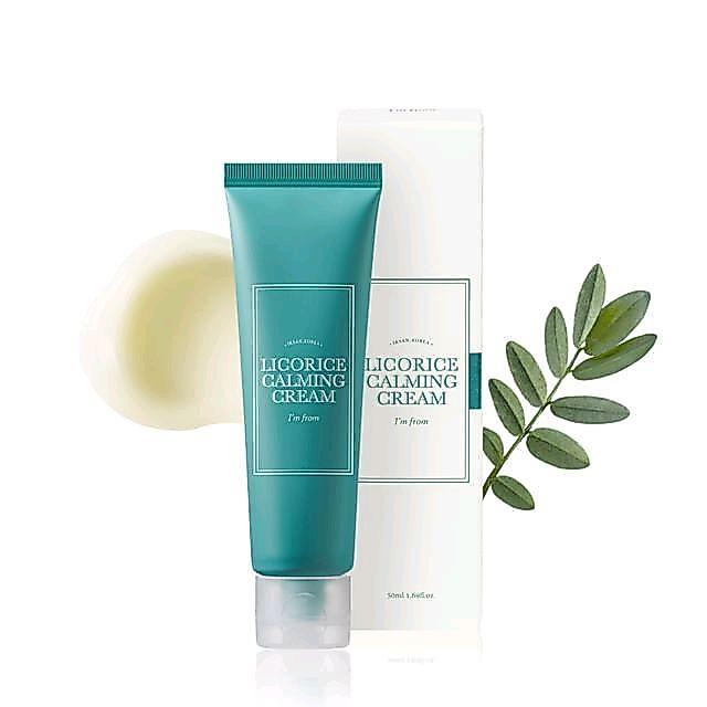 I'm From Licorice Calming Cream Krim Wajah Original Korea BPOM 50ml Krim Pelembap Wajah Soothing