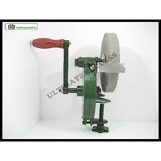 Gurinda Gerinda Tangan 6" / Gurinda Asah Pisau / Gurinda Manual