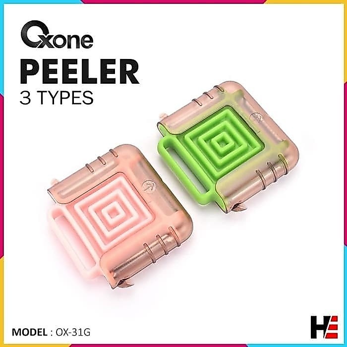 Oxone OX-31C Pengupas Buah - 3 Types Peeler Stainless High Quality