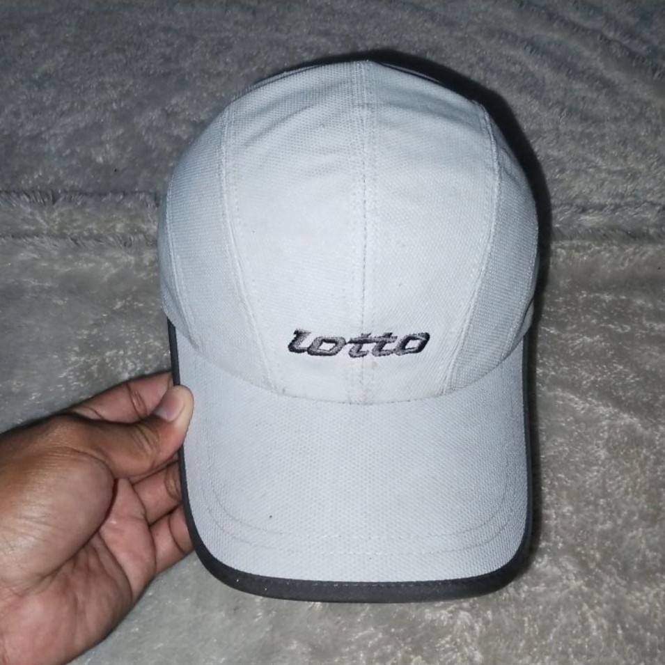 Topi Lotto 5 panel Setelan Felcro Second