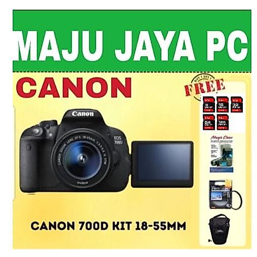 CANON EOS 700d kit 18-55mm IS STM / KAMERA CANON  EOS 700D KIT 18-55MM IS STM - BODY ONLY, STANDAR B