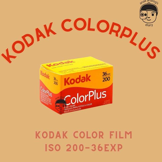 Roll Film Kodak Colorplus 200 35Mm Iso 200 Film Analog Color Plus Kcp