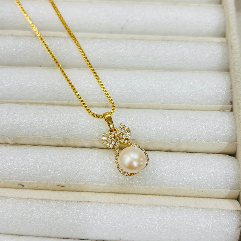 kalung liontin mutiara lombok asli mutiara tawar mutiara lombok