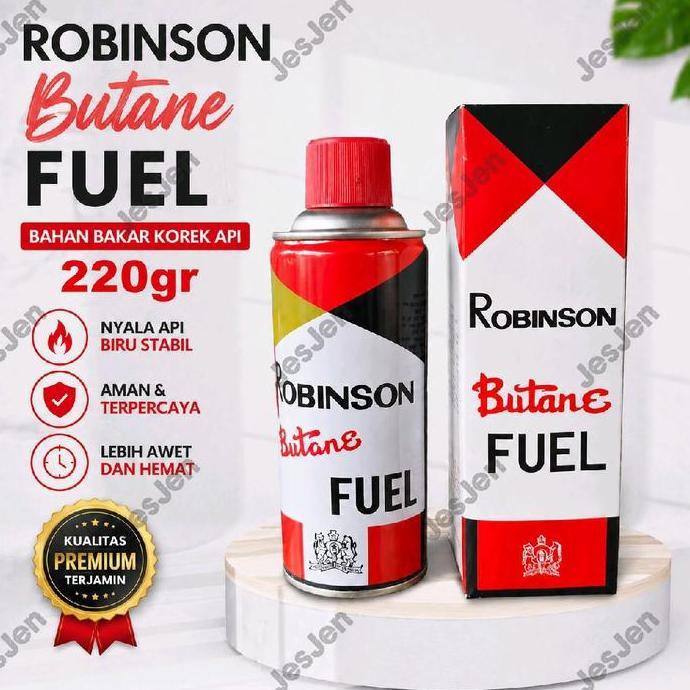 Robinson Butane Gas 220Gr / Gas Isi Ulang Robinson / Gas Robinson 220G