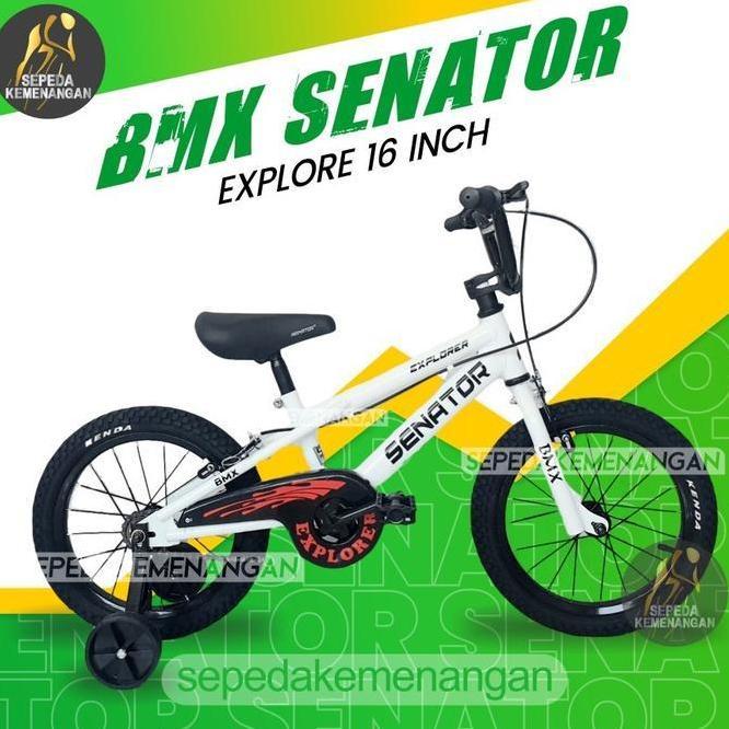 Sepeda Bmx Anak 16 Inc Senator Thor Usia 47 Tahun Ke Atas Rem U Break
