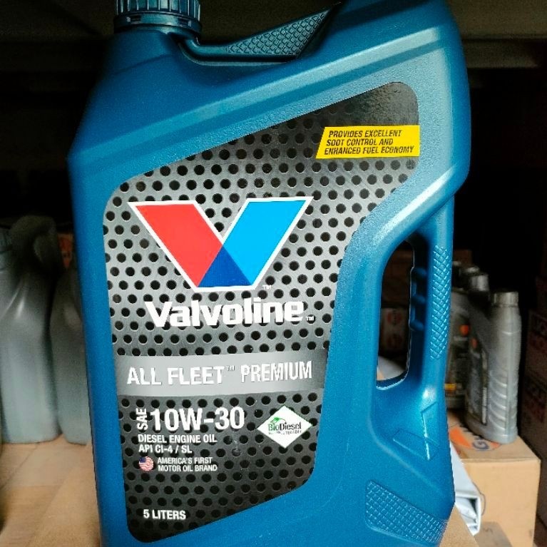 oli valvoline all fleet premium diesel 10w30 5 liter original