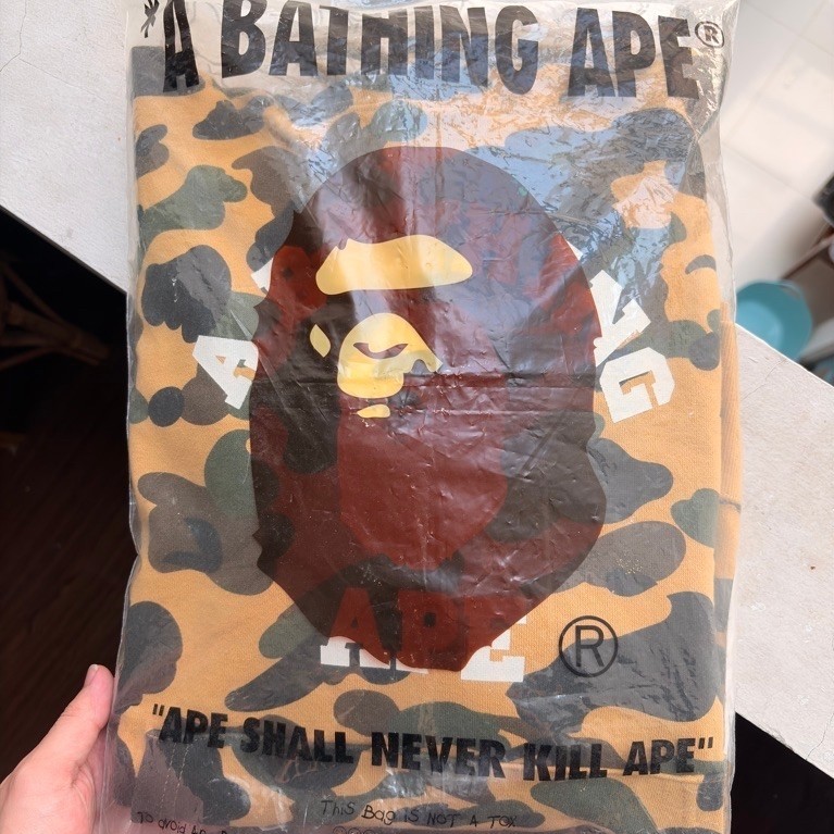 A Bathing Ape Bape Camo Hoodie Authentic Original 100%